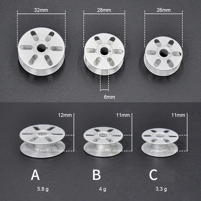 Vindaion | Dürkopp Adler 867/868 32mm 6-Hole Aluminum Oxide Ceramic Bobbin – OEM Part #DA-00867.000.985