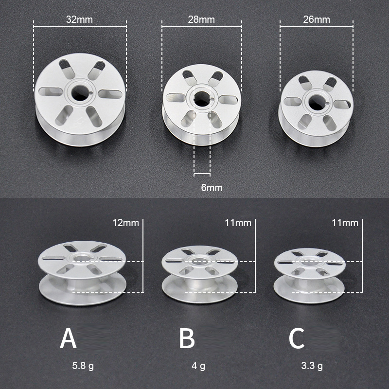 Vindaion | Dürkopp Adler 867/868 32mm 6-Hole Aluminum Oxide Ceramic Bobbin – OEM Part #DA-00867.000.985