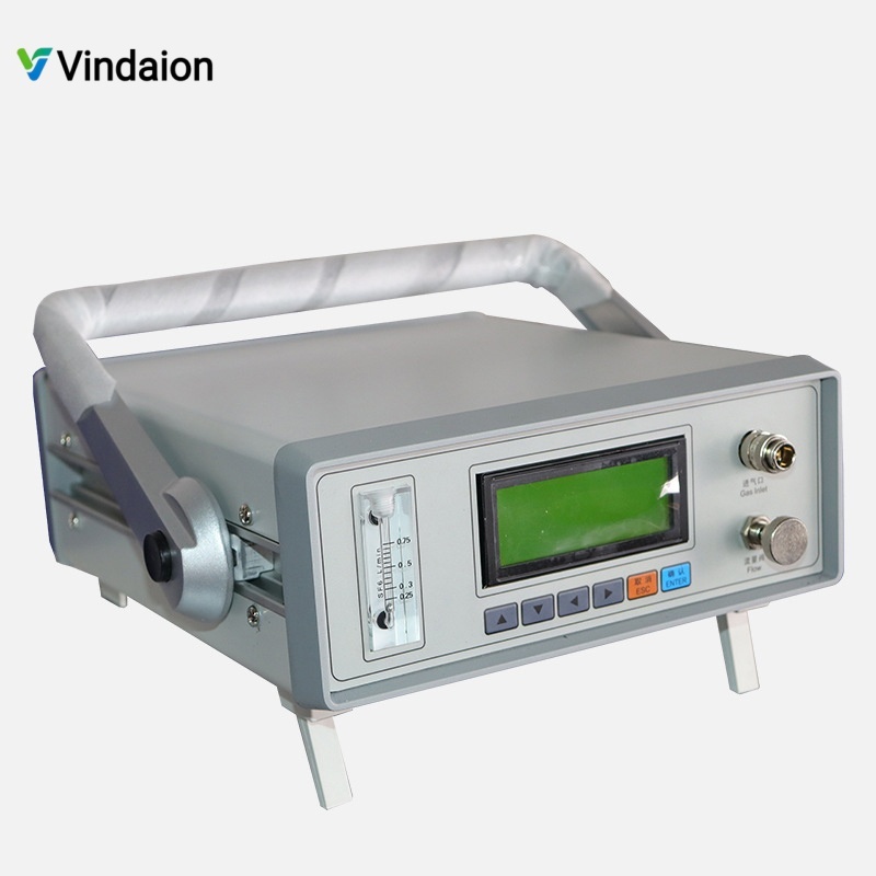 VINDAION VIND-SF6-IV High-Precision SF6 Dew Point & Moisture Analyzer | 0.1℃ Resolution, -80℃~+20℃ Range, 4.4kg Portable SF6 Gas Micro-Water Tester for Industrial Use