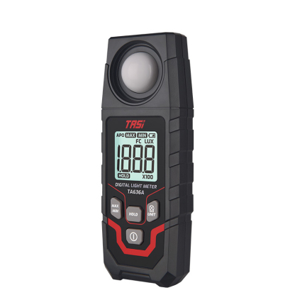 VINDAION TASI Digital Lux Meter, High Precision Light Meter Illuminance Tester, Portable Photometer for LED, Plant Grow Light, Photography, Classroom, Workplace Light Intensity Measurement