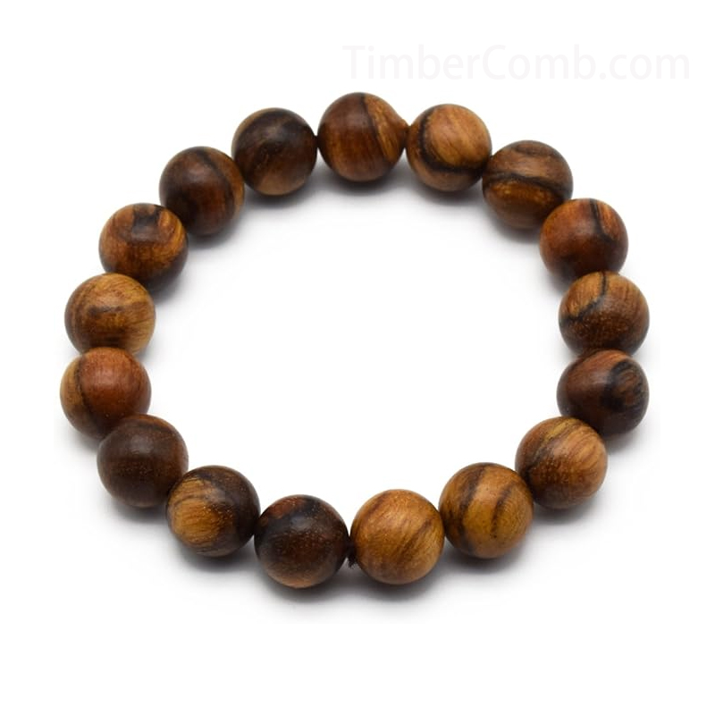 天然のインドネシア奇楠沈香特選腕輪 男性用女性用ブレスレット ヒョウ柄数珠 木の質念珠-木彫り高級人気専門店