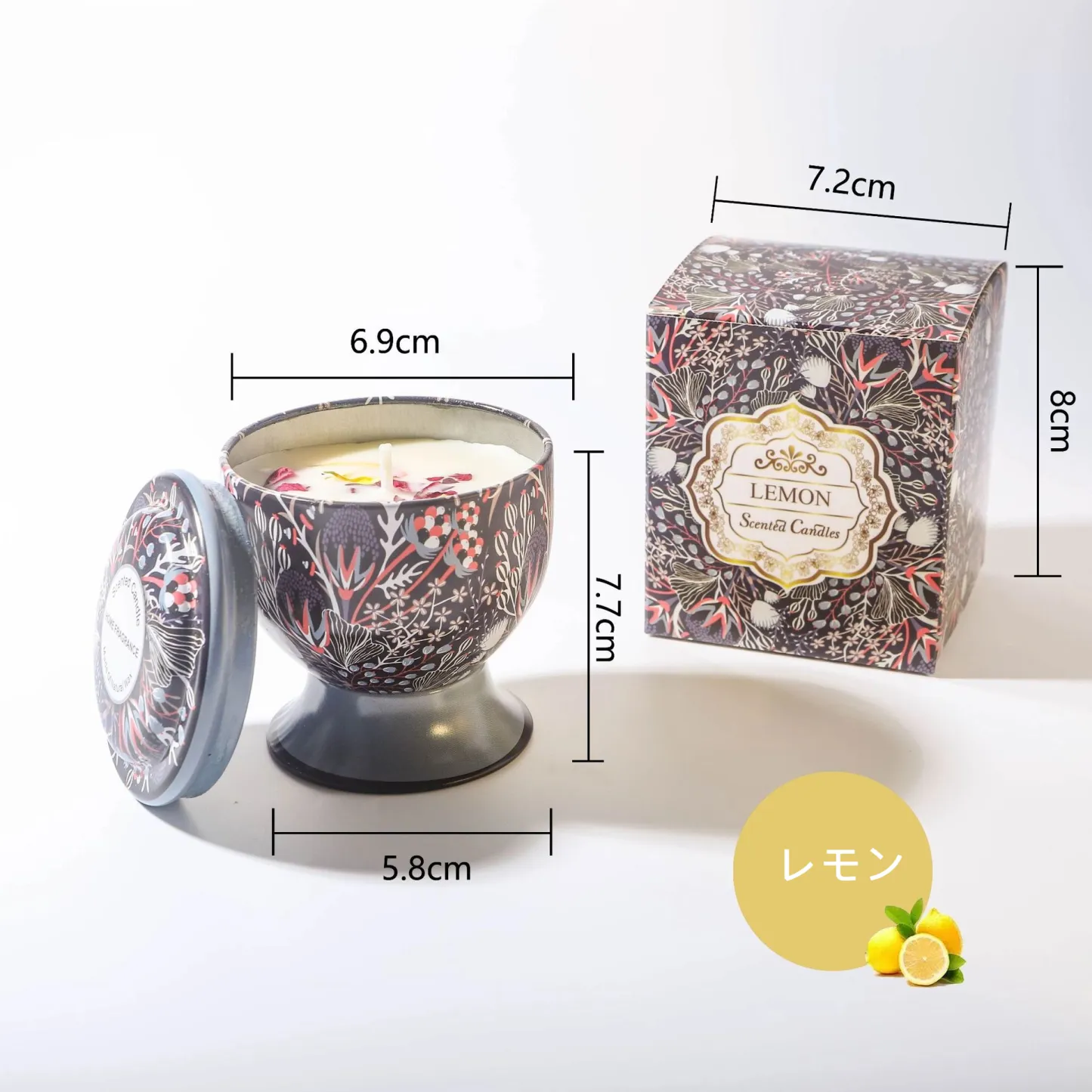 アロマキャンドル アロマ ギフト 缶入りキャンドル 癒し お風呂 瞑想 インテリア 雑貨