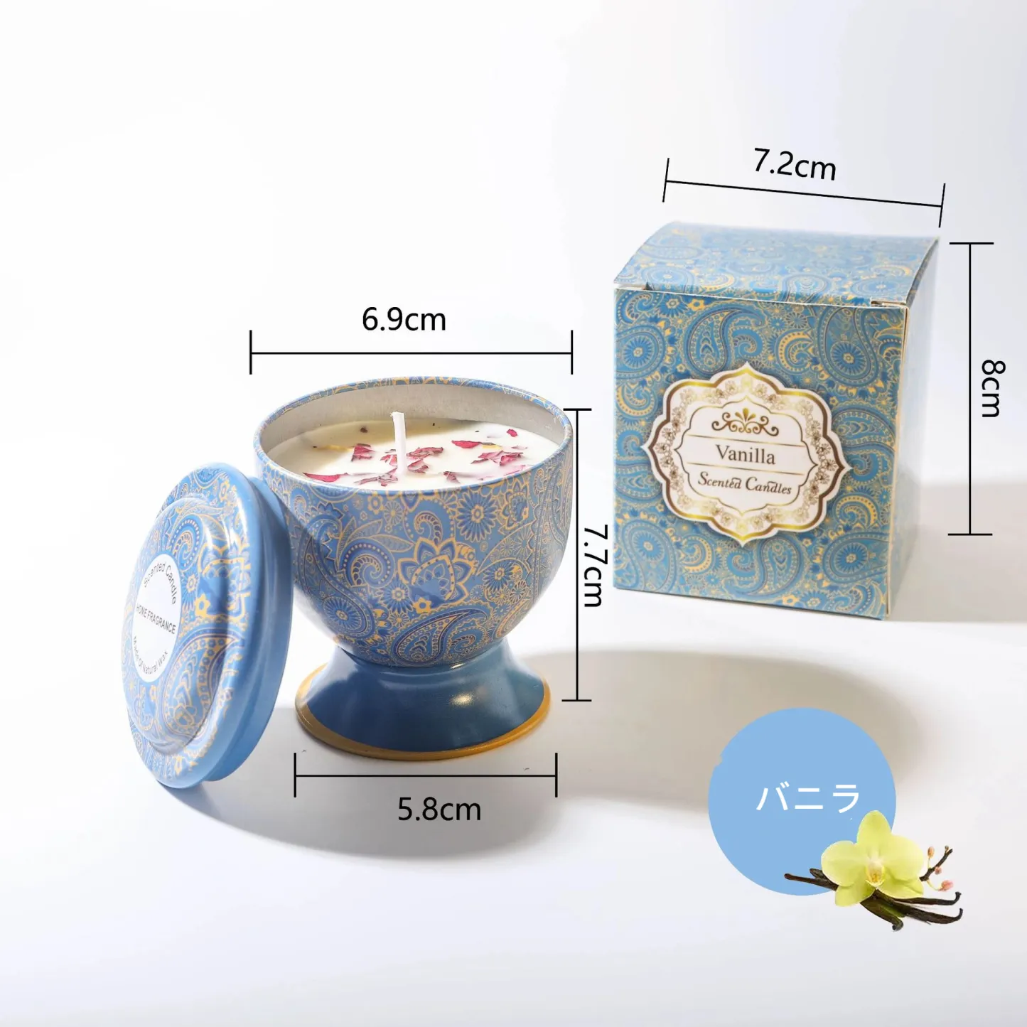 アロマキャンドル アロマ ギフト 缶入りキャンドル 癒し お風呂 瞑想 インテリア 雑貨