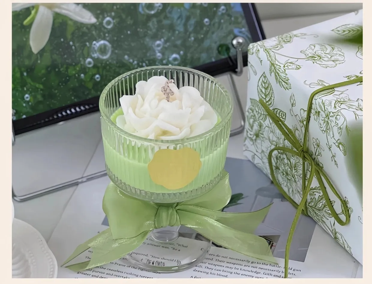 抹茶キャンドル アロマキャンドル ソイアロマキャンドル プレゼント お風呂 瞑想 香り 誕生日 お祝い