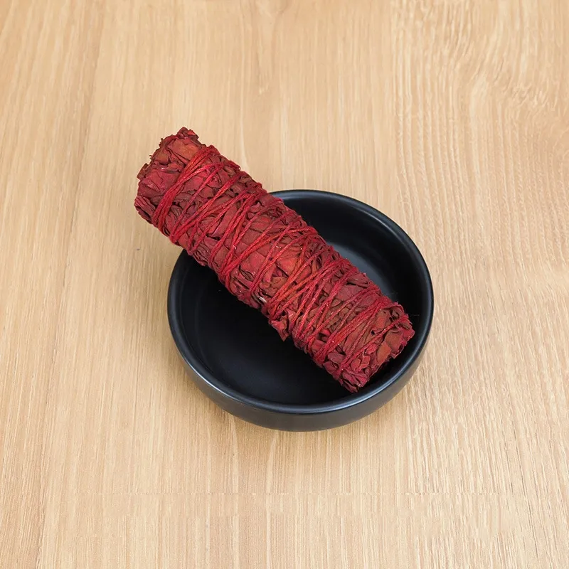 天然 ドラゴンズブラッド セージ バンドル お香 アロマ メゾン インテリア 煙浄化 空間浄化 聖煙 ヨガ 瞑想