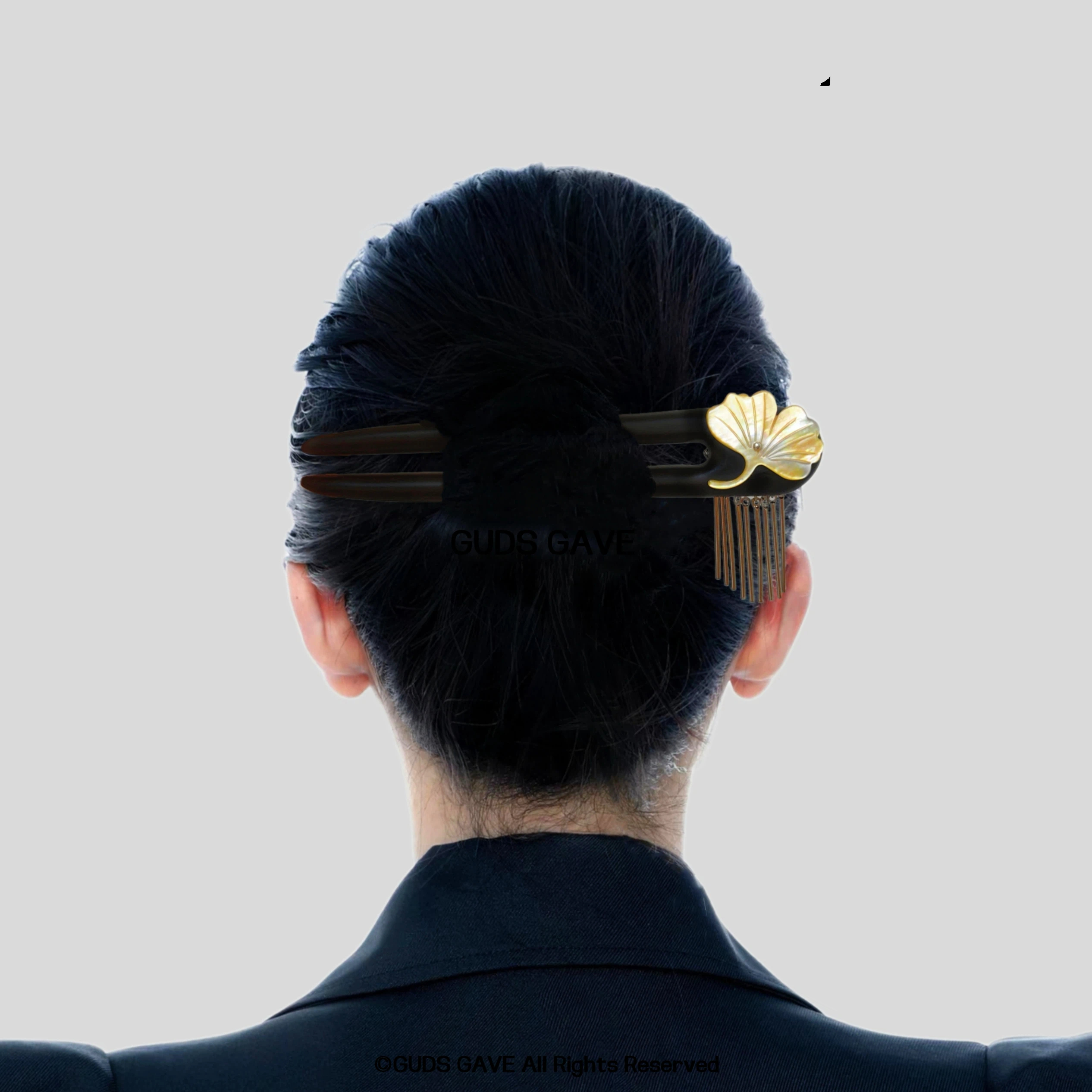 簪 かんざし U型