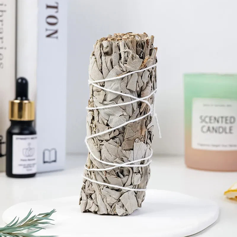 ホワイトセージ バンドル アロマ 浄化 お香 瞑想 無農薬