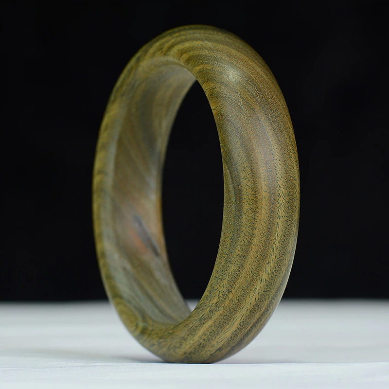 ブレスレット 天然木 腕輪 緑檀（生命樹）ブレス 男性用 女性用 ギフト