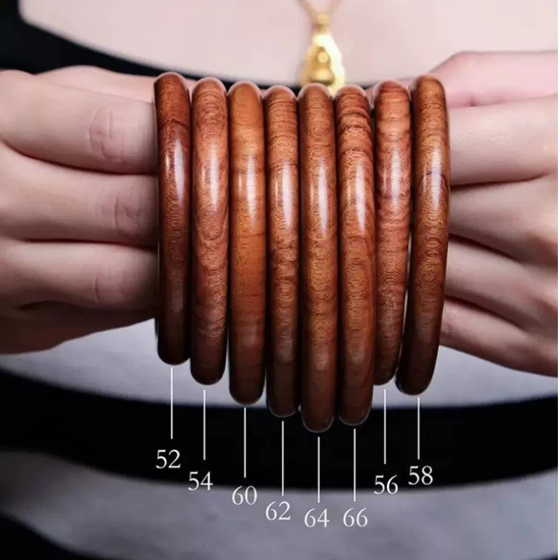 花梨木 ブレスレット レディース バングル 天然木 リング ブレス  おしゃれ