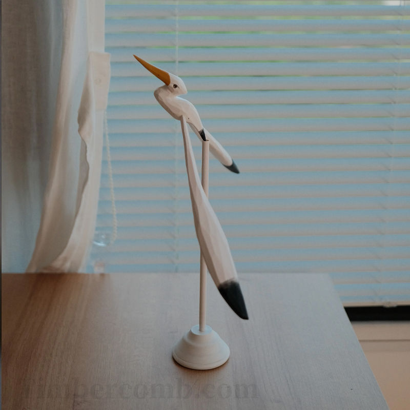 バランス カモメ 置物 癒し系 かわいい 木製 木彫り 装飾 レストラン 書斎 オフィス デスク インテリア