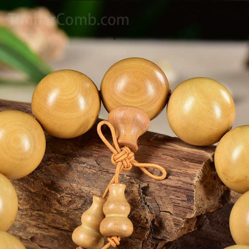 つげ製ブレスレット