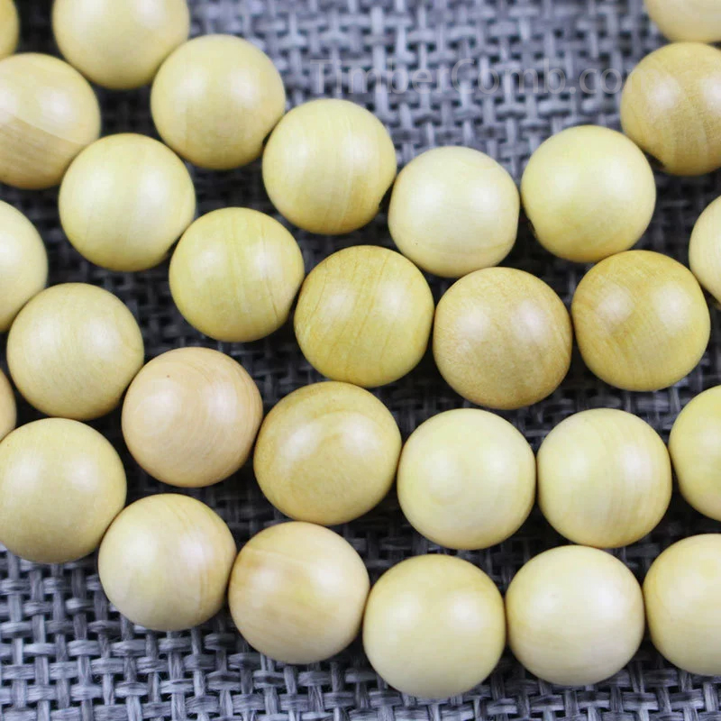 つげ木製108玉数珠ブレスレット（8mm木製ビーズ）工芸品 男女兼用ブレスレットアクセサリー-木彫り高級人気専門店