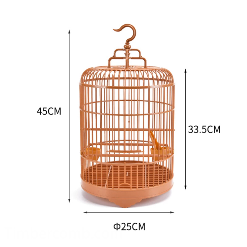 セキセイインコ ケージ 鳥かご  バードケージ オカメインコ アカハラ 文鳥 小型鳥用 丸型 飼育ケージ 持ち運び 鳥用品 おしゃれ