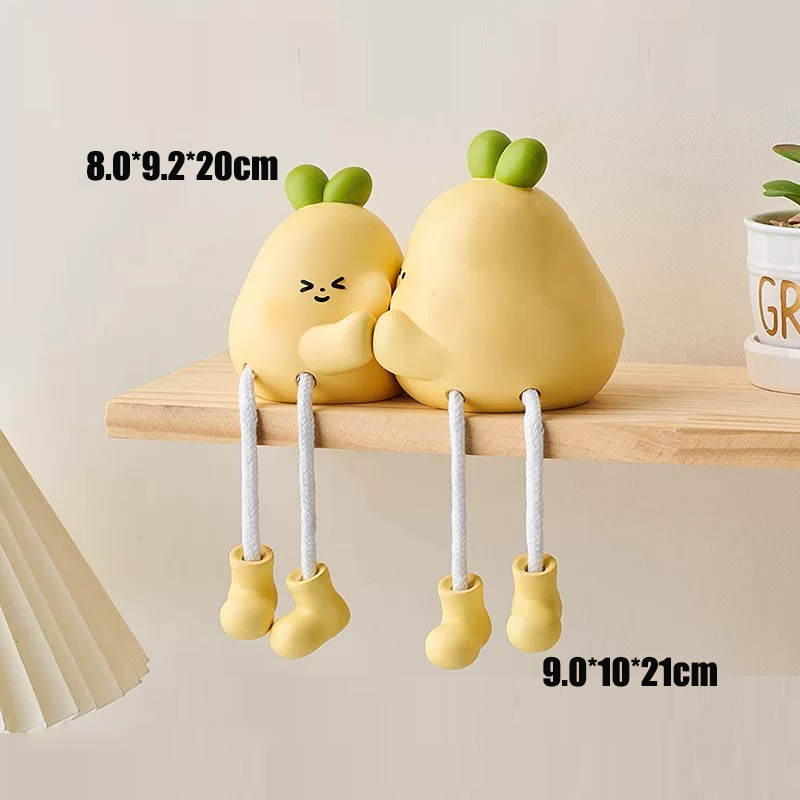 吊り足人形置物 リビング・デスク・テレビ台・子供部屋の装饰 誕生日プレゼントに最適