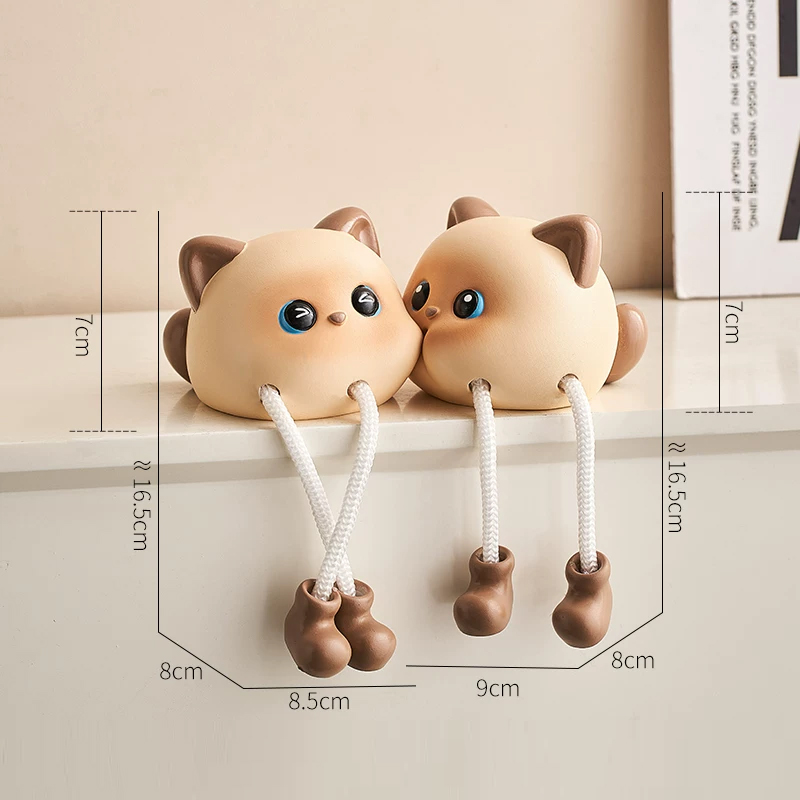 吊り足人形置物 リビング・デスク・テレビ台・子供部屋の装饰 誕生日プレゼントに最適
