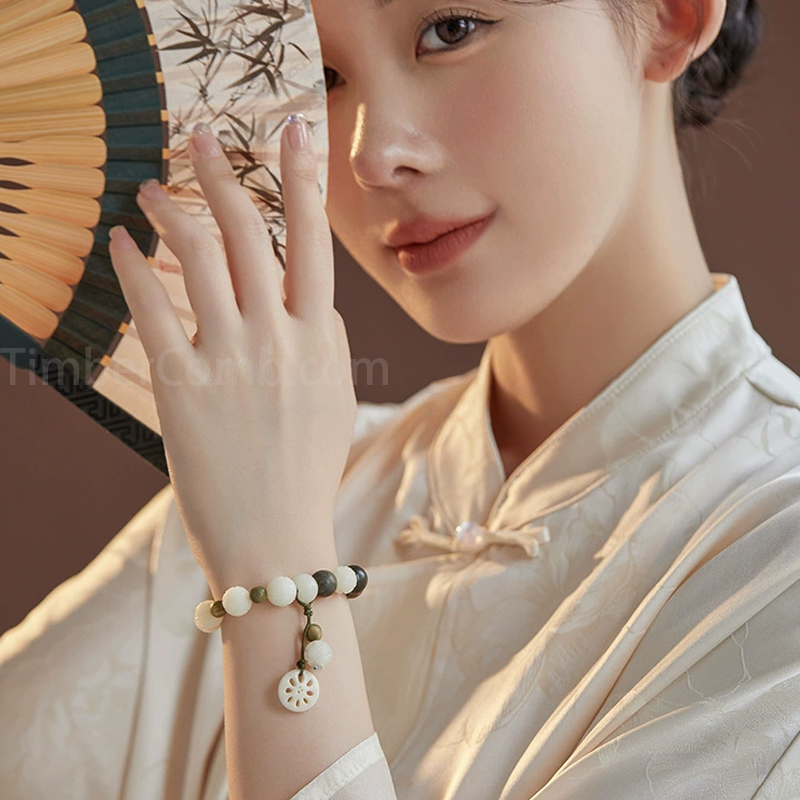 緑檀木 ブレスレット