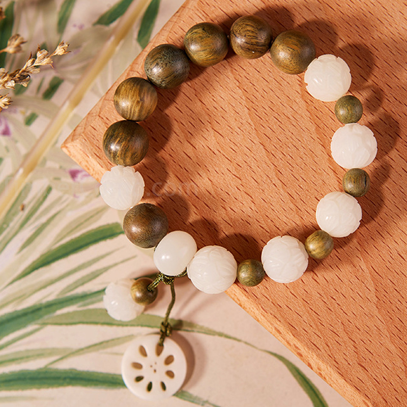 緑檀木 バングル