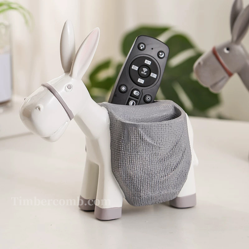 ペン立て収納飾り オフィス・書斎用 かわいいデスクアイテム オリジナルPCデスク装飾