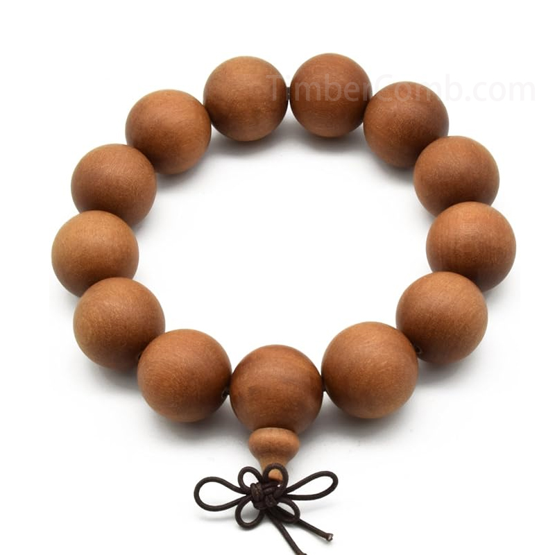 心を込めて選ぶインドネシアチーク インド産ビャクダン数珠 男女性用ブレスレット 腕輪念珠 モダンなブレスレット 木の質腕輪-木彫り高級人気専門店