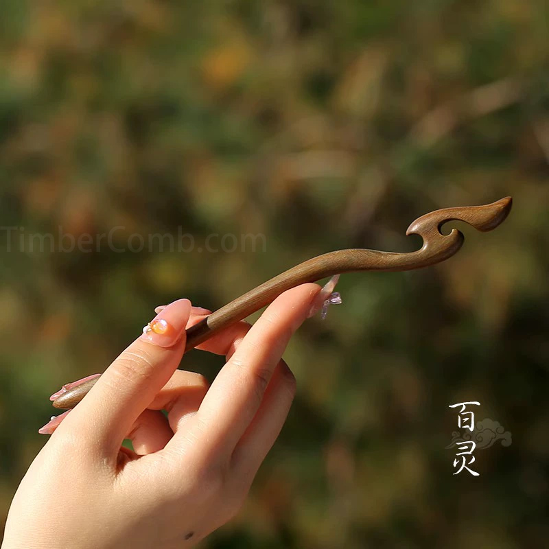 檀木製かんざし高級、新日本風の女性向け木製かんざし、日常通勤にも最適な高品質なかんざしです。-木彫り高級人気専門店