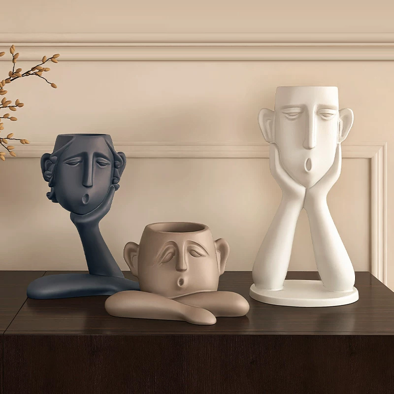 モダン ミニマル アートオブジェ 高級感 抽象デザイン リビング インテリア テレビボード 玄関 酒棚 装飾