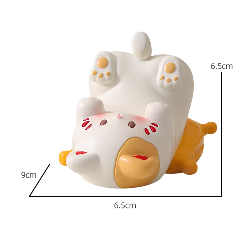 猫の置物 スマホスタンドタイプ オフィスの癒しアイテム｜女子に贈りたい、デスク上が楽しくなる“心が整う”ギフト