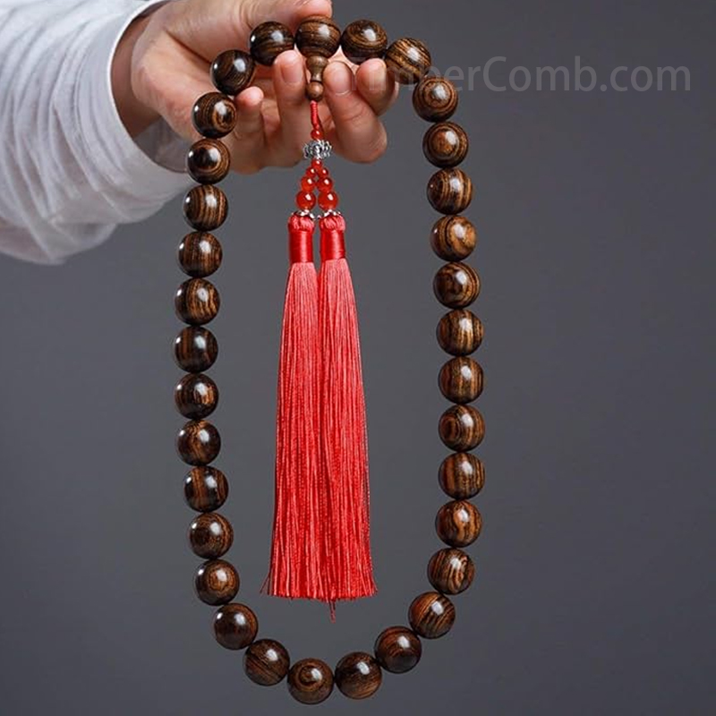 手作り腕輪のブレスレット 男性用女性用天然木数珠  木の質念珠 天然の香木白檀ブレスレット-木彫り高級人気専門店