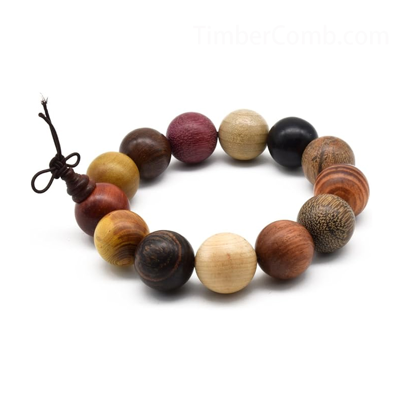 天然多宝木数珠念珠ブレスレット男性用女性用 人気な腕輪ブレスレット いろいろな色 檀木の念珠-木彫り高級人気専門店
