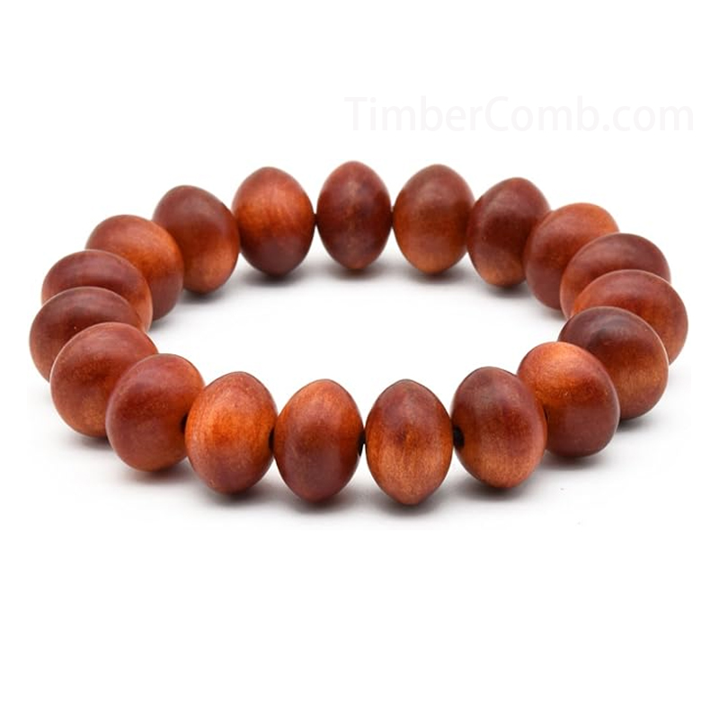 インドネシア産天然木血龍の木腕輪 男性用女性用ブレスレット 開光帝王血龍木の木の質念珠 高貴で優雅な念珠-木彫り高級人気専門店