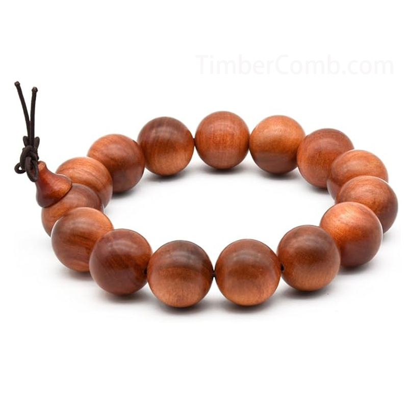 インドネシア産天然木血龍の木腕輪 男性用女性用ブレスレット 開光帝王血龍木の木の質念珠 高貴で優雅な念珠-木彫り高級人気専門店