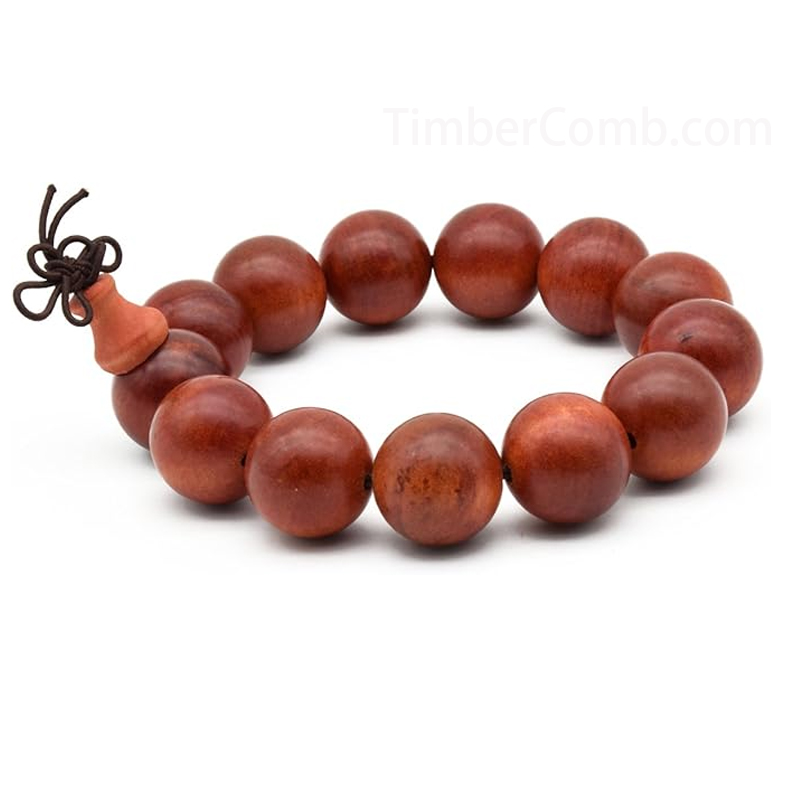 インドネシア産天然木血龍の木腕輪 男性用女性用ブレスレット 開光帝王血龍木の木の質念珠 高貴で優雅な念珠-木彫り高級人気専門店