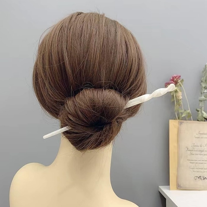 かんざし 簪 アセテート べっ甲風 一本挿し 髪飾り おしゃれ 和装小物 結婚式 成人式 卒業式 普段使い 