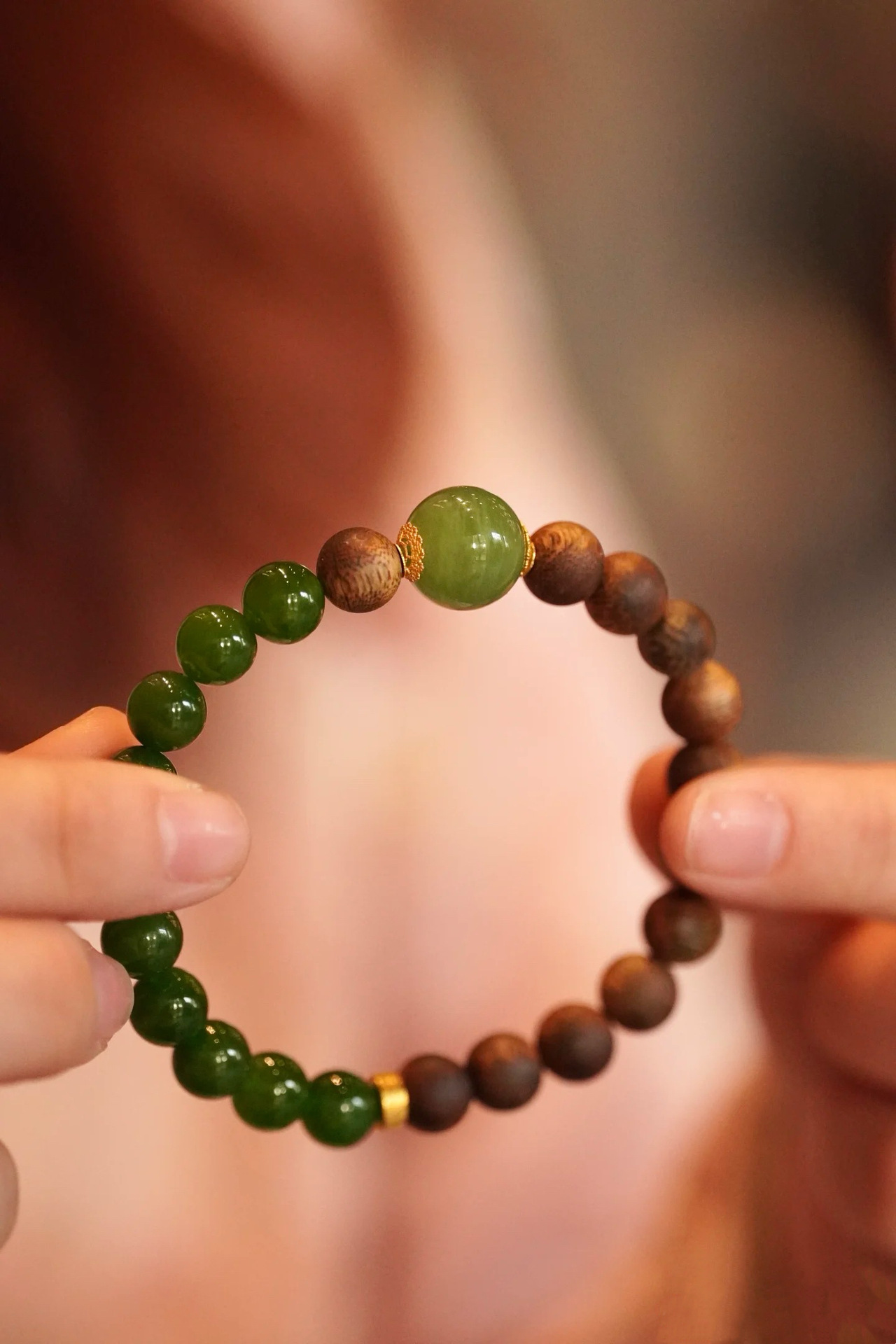 沈香木 ブレスレット 天然木 香木 8mm 天然石 腕輪ブレスレット 数珠 お守り