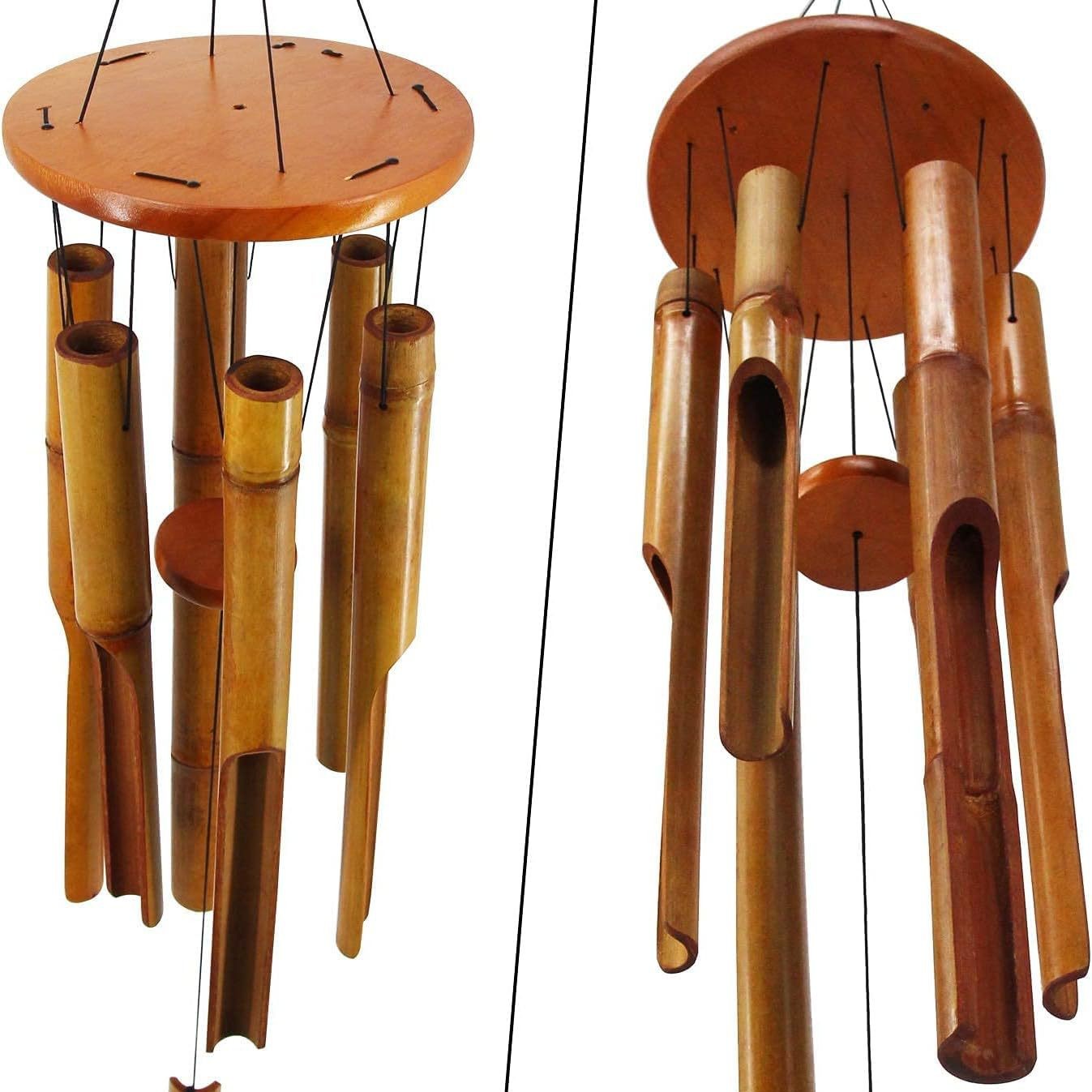 バンブー風鈴 ヒーリング風鈴 バリ風 竹 おしゃれ 癒し 雑貨