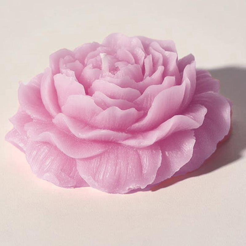 牡丹のキャンドル アロマキャンドル ソイワックス アロマ キャンドル ギフト 癒し 花 インテリア