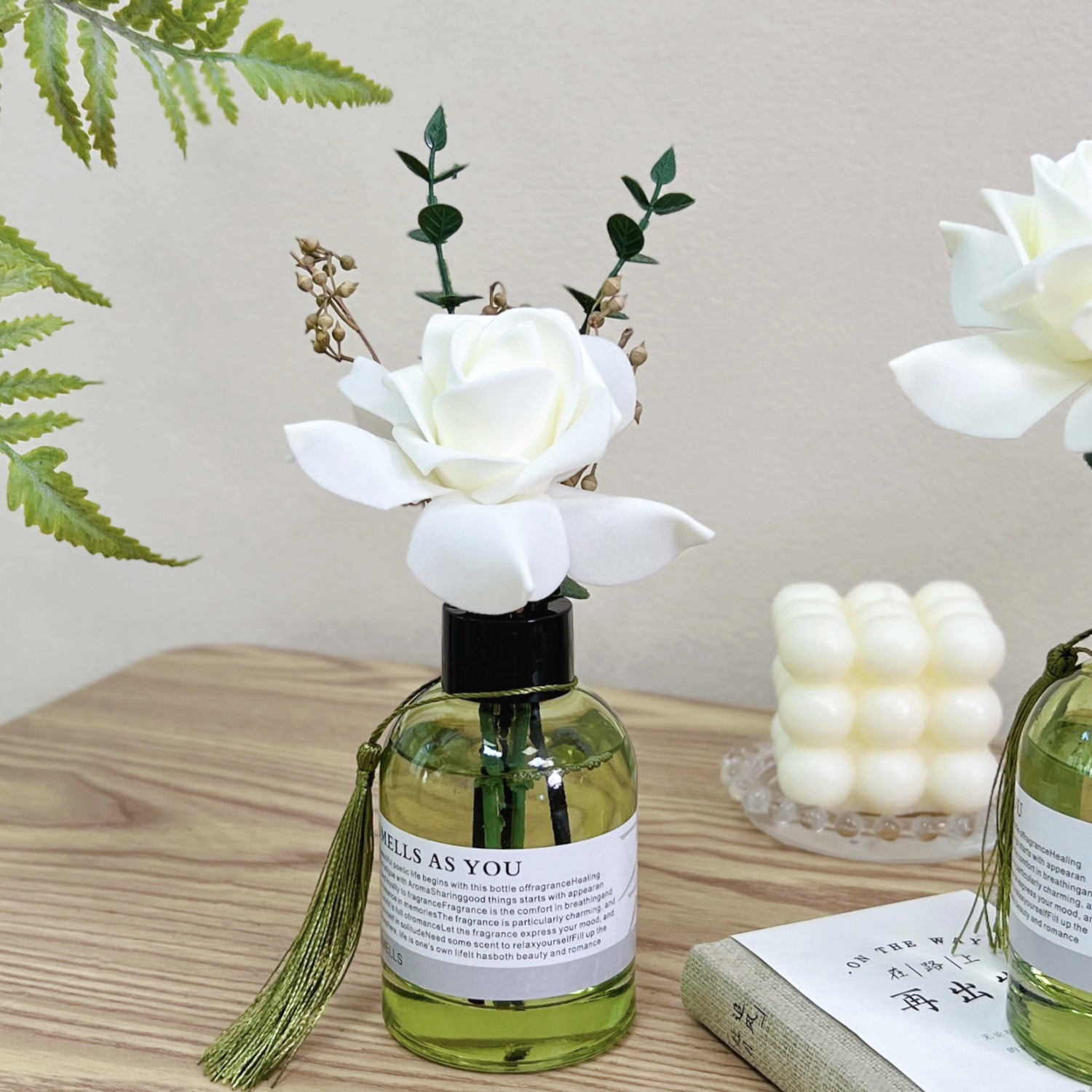 リードディフューザー スティック ドライフラワー  精油 天然 アロマディフューザー ディフューザー ルームフレグランス