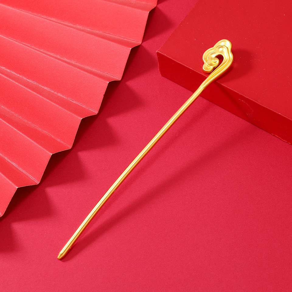 髪飾り成人式 かんざし 簪 ゴールド 金 雲 和装 結婚式 着物 浴衣 中華風 かんざし