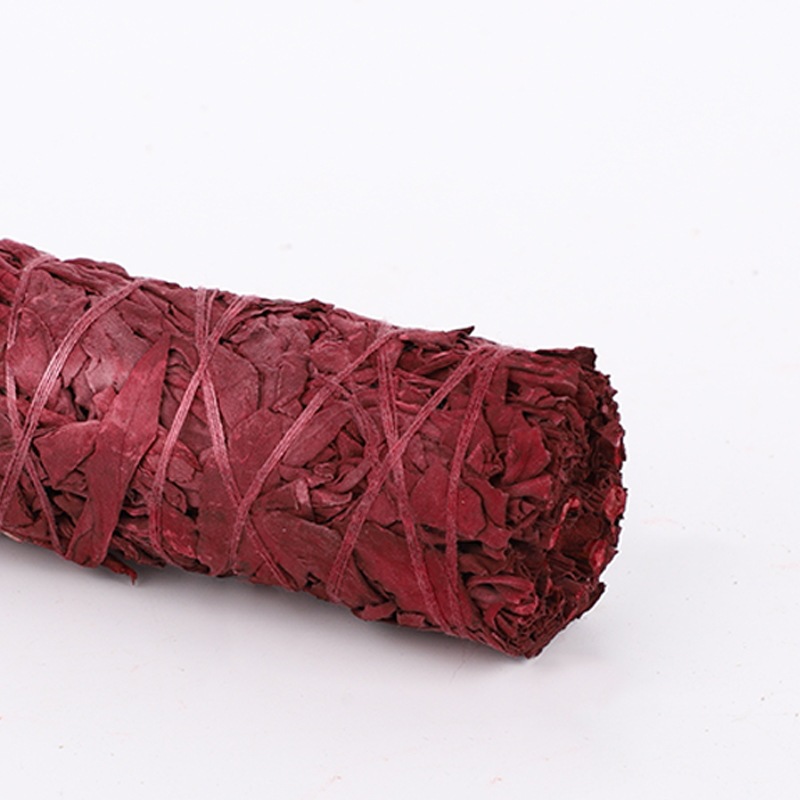 天然 ドラゴンズブラッド セージ バンドル お香 アロマ メゾン インテリア 煙浄化 空間浄化 聖煙 ヨガ 瞑想