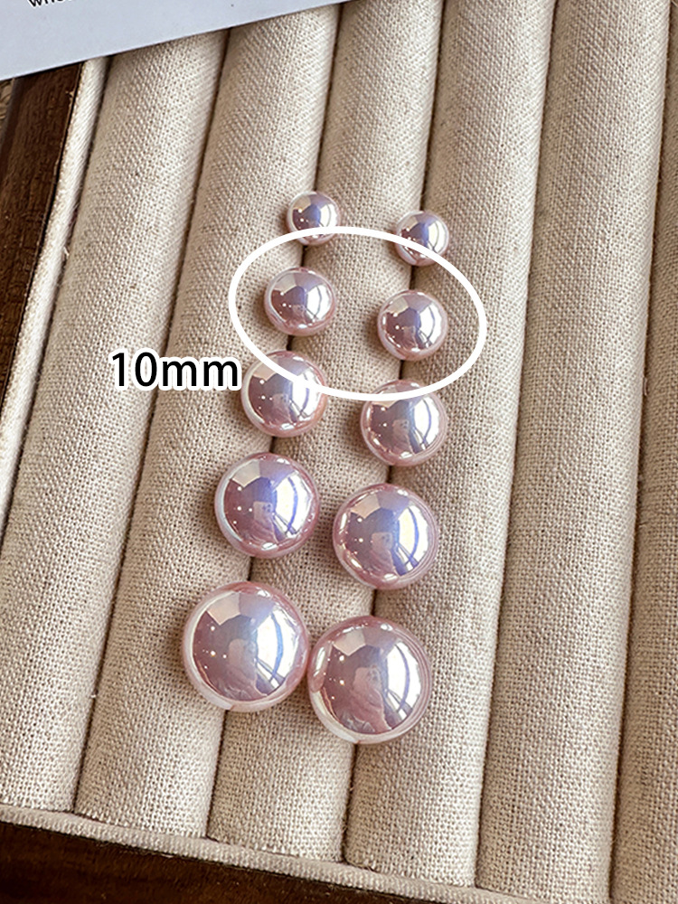 パールピアス 8-16mm 紫 真珠 ピアス 金属アレルギー シルバー 普段使い フォーマル