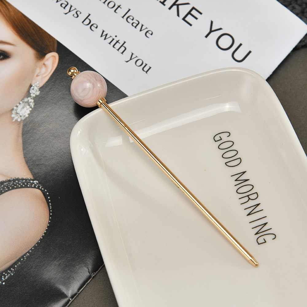 シンプル かんざし 簪 ヘアスティック 飴玉  一本挿し レディース 着物 髪飾り 普段使い 留袖 花火大会 大人 成人式 七五三