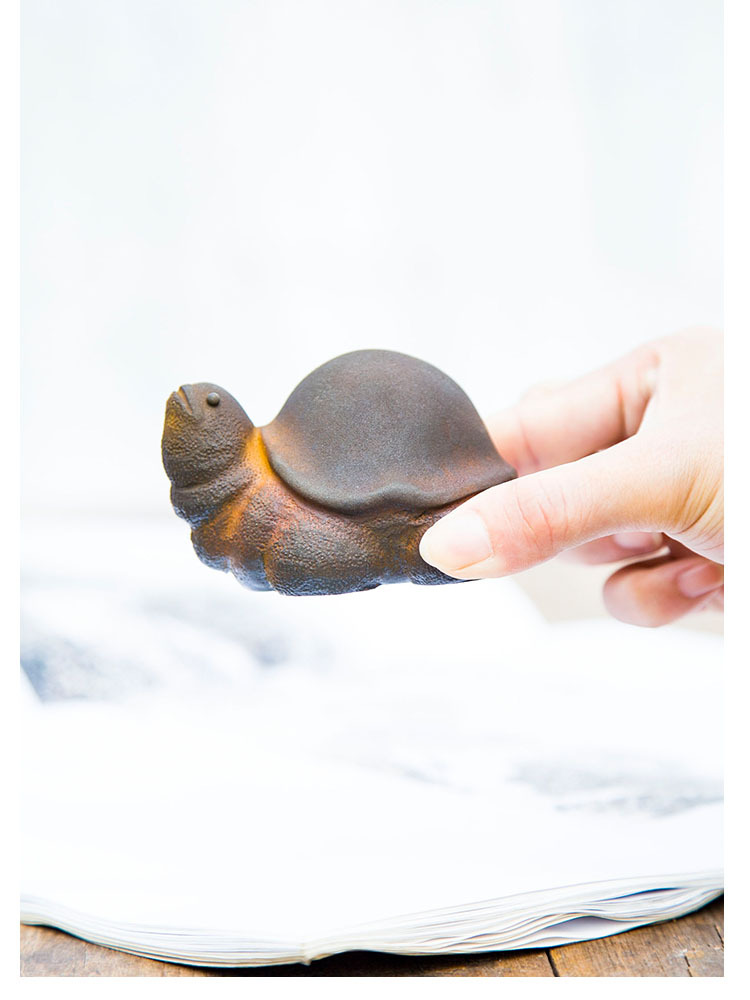 亀の置物 かめ 鋳物風 開運招福の縁起物 風水 ハンドメイド 可愛い 和風