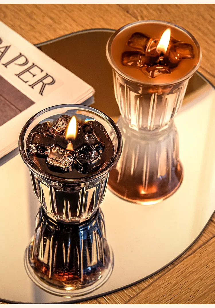 アロマキャンドル カフェラテ風 ソイキャンドル プチギフト アロマ インテリア カフェラテの香り