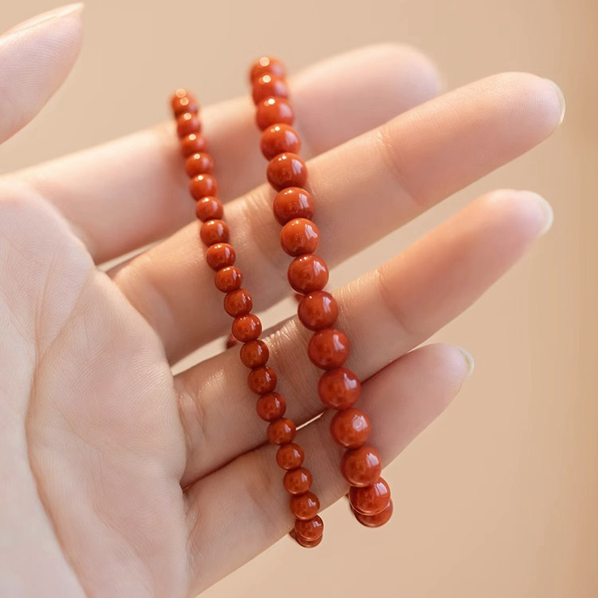 天然南紅瑪瑙 ブレスレット 天然石 パワーストーンブレスレット 4mm 6mm 8mm ナンホーンアゲート 数珠 小玉 レディース メンズ 女性用 男性用