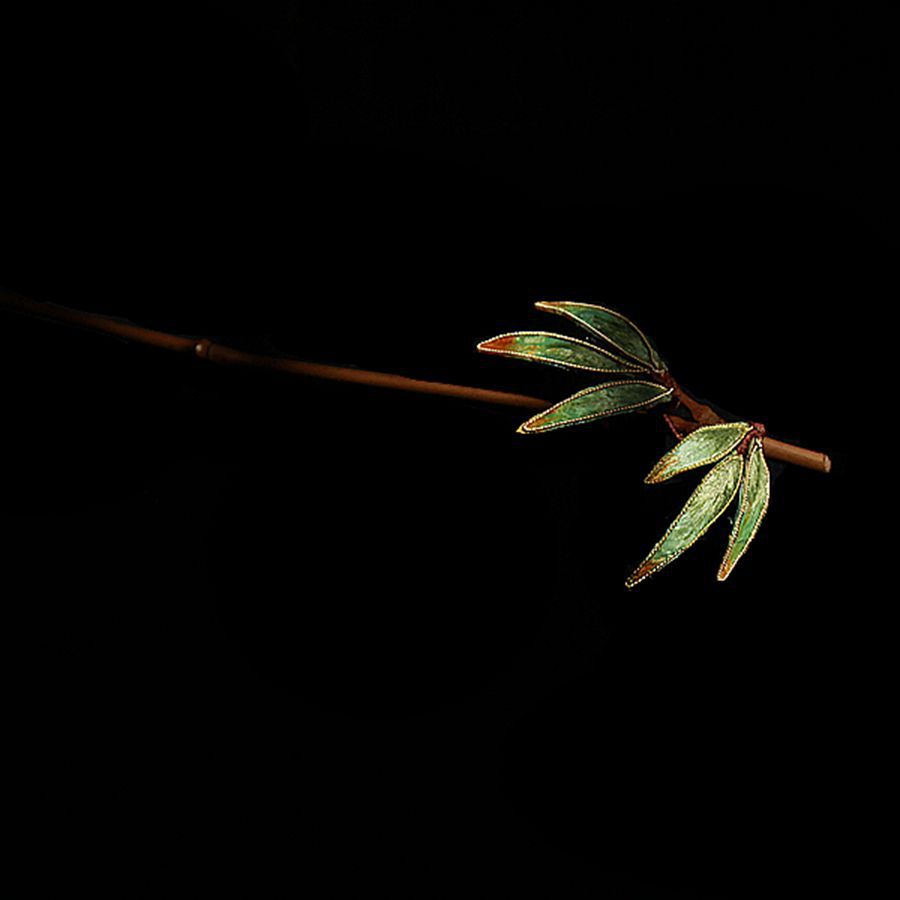 かんざし 天然竹 簪 絨花 梅 蘭 竹 菊 和風 ヘアアクセサリー 成人式 七五三 卒業式 入学式 