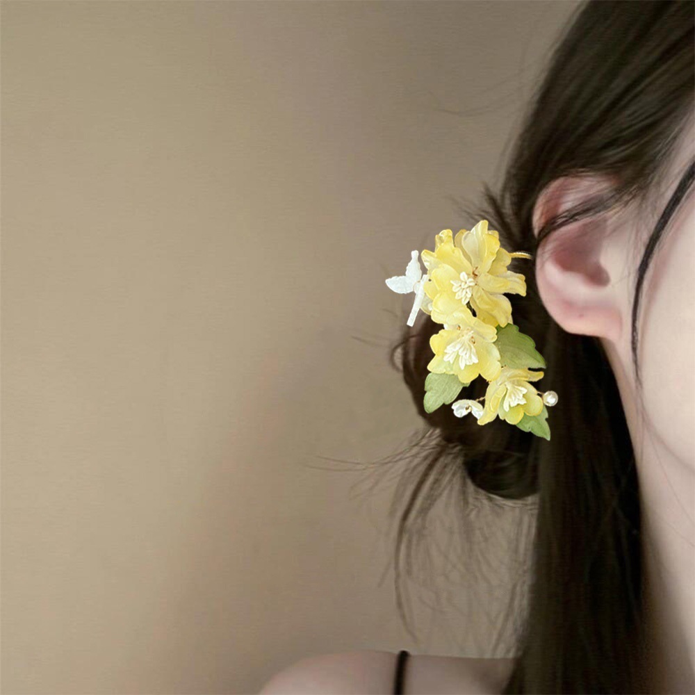 成人式髪飾り 牡丹 ぼたん かんざし Uピン ヘアピン 髪飾り お花 結婚式 浴衣 ヘアアクセサリー