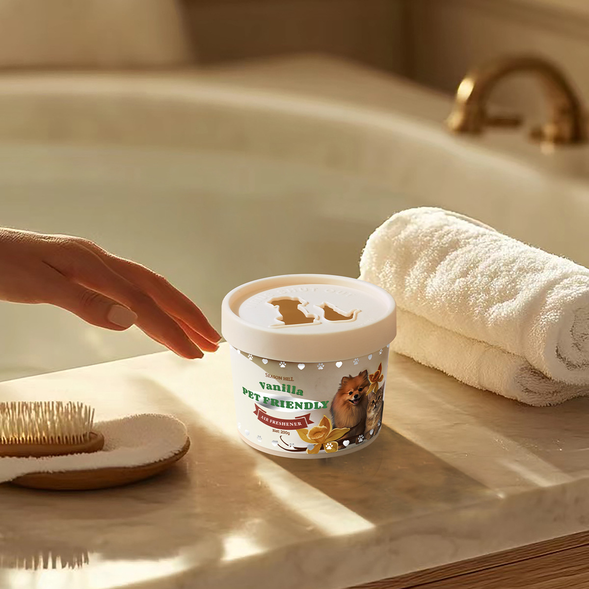 ペット用強力消臭剤 200g  置き型 ペットの糞尿　体臭 マーキング臭等のニオイを強力消臭 安心 安全