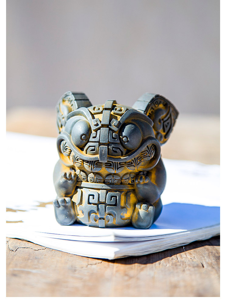 黄財神騎瑞獣仏像 鎮宅 辟邪 開運風水 招財 現代工芸品 美術品 置物 黄財神騎瑞獣仏像 鎮宅 辟邪 開運風水 招財 現代工芸品 美術