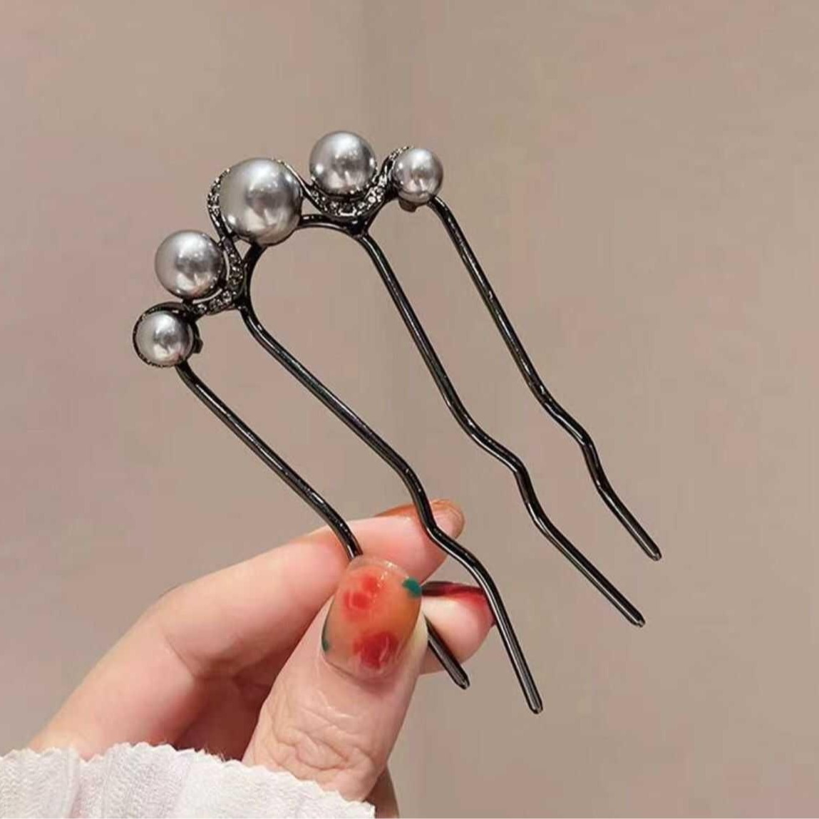 かんざし 簪 コーム パール 結婚式 レディース ヘアコーム 和装 洋装 髪飾り