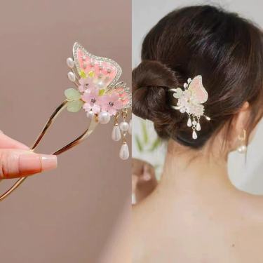 成人式髪飾り