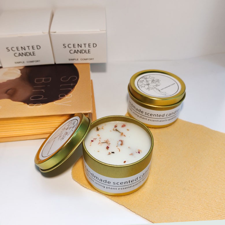 アロマキャンドル ドライフラワー おしゃれ 花 キャンドル 癒し 花ろうそく アロマ 寝室 香り プレゼント